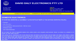 Desktop Screenshot of daviddalyelectronics.com.au
